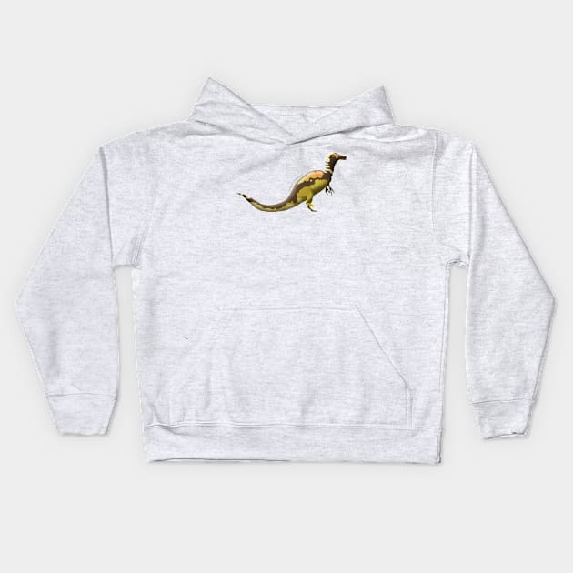 Irritator challengeri Kids Hoodie by I Draws Dinosaurs